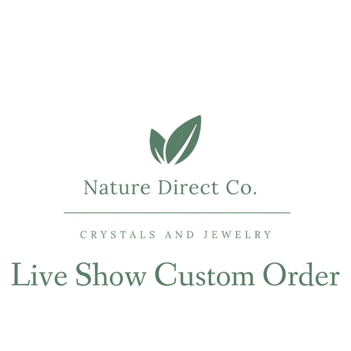 Custom Live Show Order @Catherinemarie61 12/6